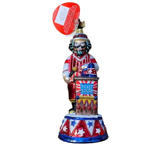 Christopher Radko Nutcraker Ornament Hand-Crafted Christmas Decorative‎ 7" NWT